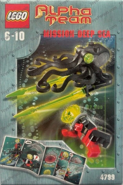 nový Lego City Alpha Team 4799 Ogel Drone Octopus Misb 2002