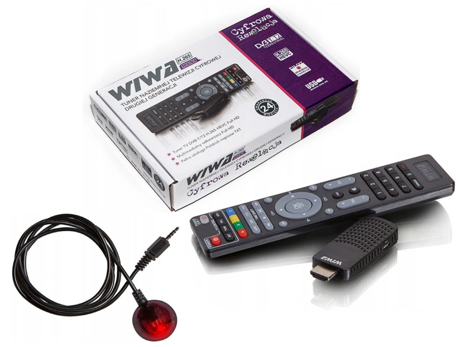

Tuner Dekoder Tv Naziemnej Hd Dvb-t DVB-T2 H.265