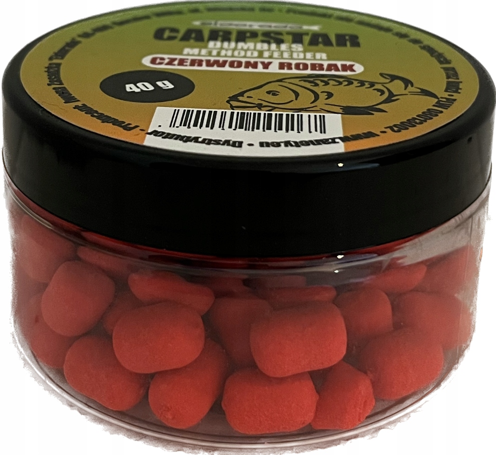 Dumbells method feeder czerwony robak 40g