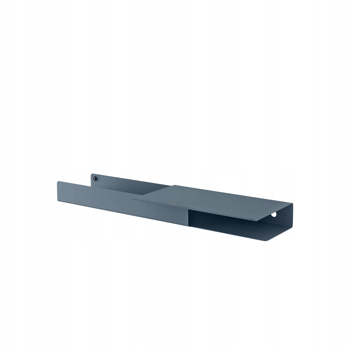 Muuto Folded Nástenná polica 62 cm Šedo modrá