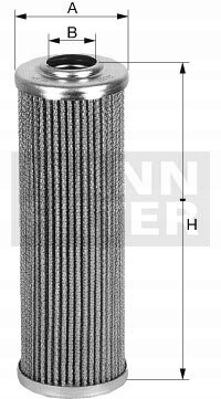Mann-Filter HD 518/5 x Filtr, hydraulika robocza