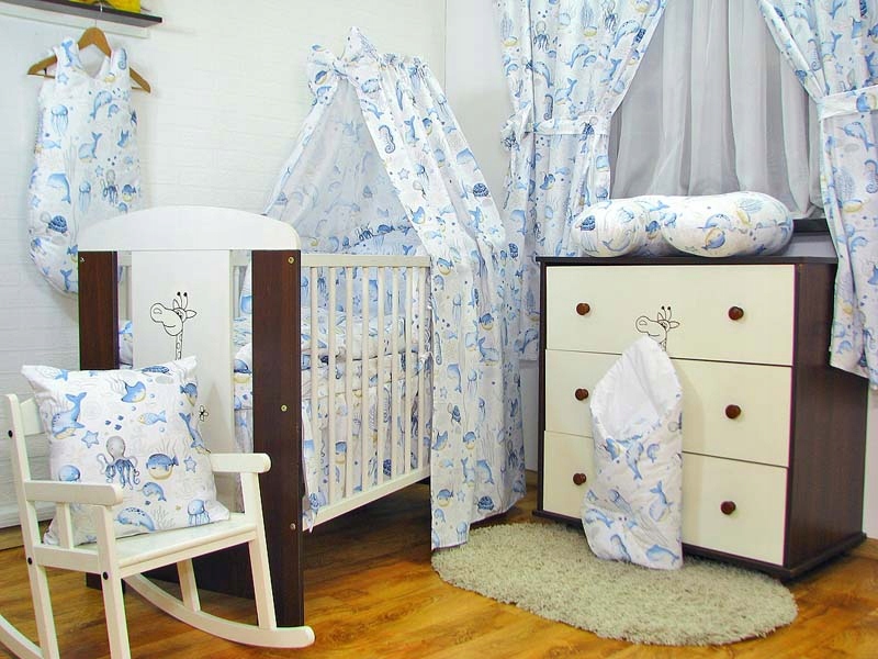 Zasłonki/ Zasłony do pokoju dla dzieci bawełna Szerokość produktu 155 cm