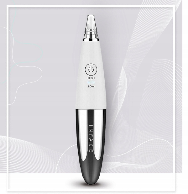 inFace DEPILATOR do ciała IPL+ ODKURZACZ DO WĄGRÓW Głębokość produktu 4.1 cm