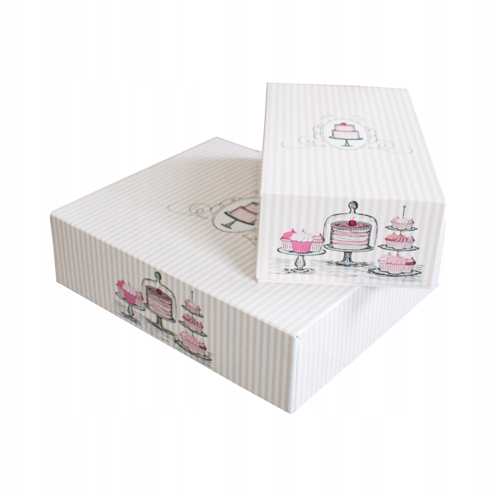 

Opakowanie cukiernicze 12,5x21x7 cm Paski