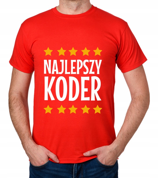 

koszulka Najlepszy Koder prezent