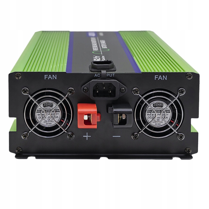 PRZETWORNICA NAPIĘCIA Z PROSTOWNIKIEM I FUNKCJĄ UPSU SINUS 12V 3000W/6000W Marka Qoltec