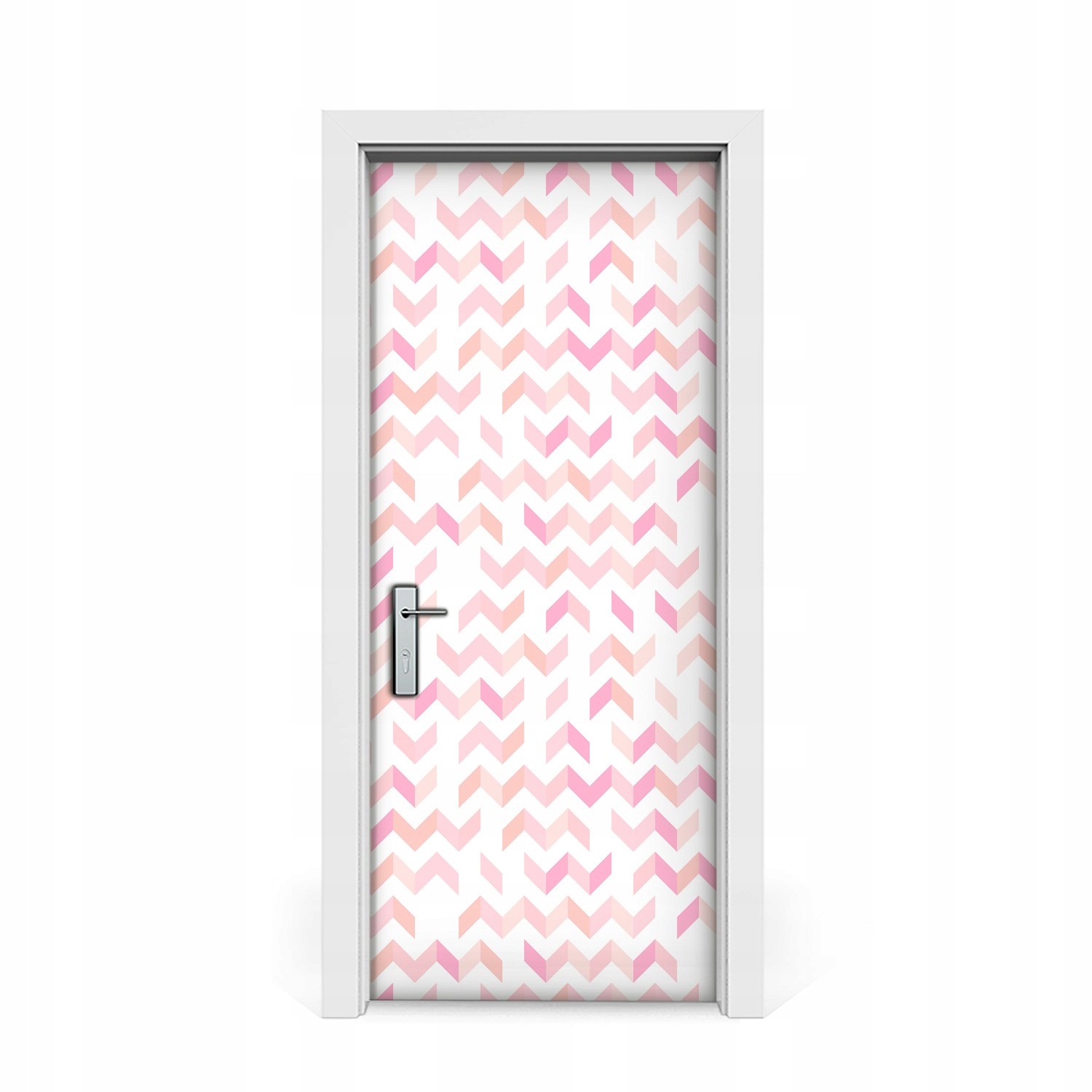 

Okleina naklejka drzwi Geometryczna jodełka 85x205