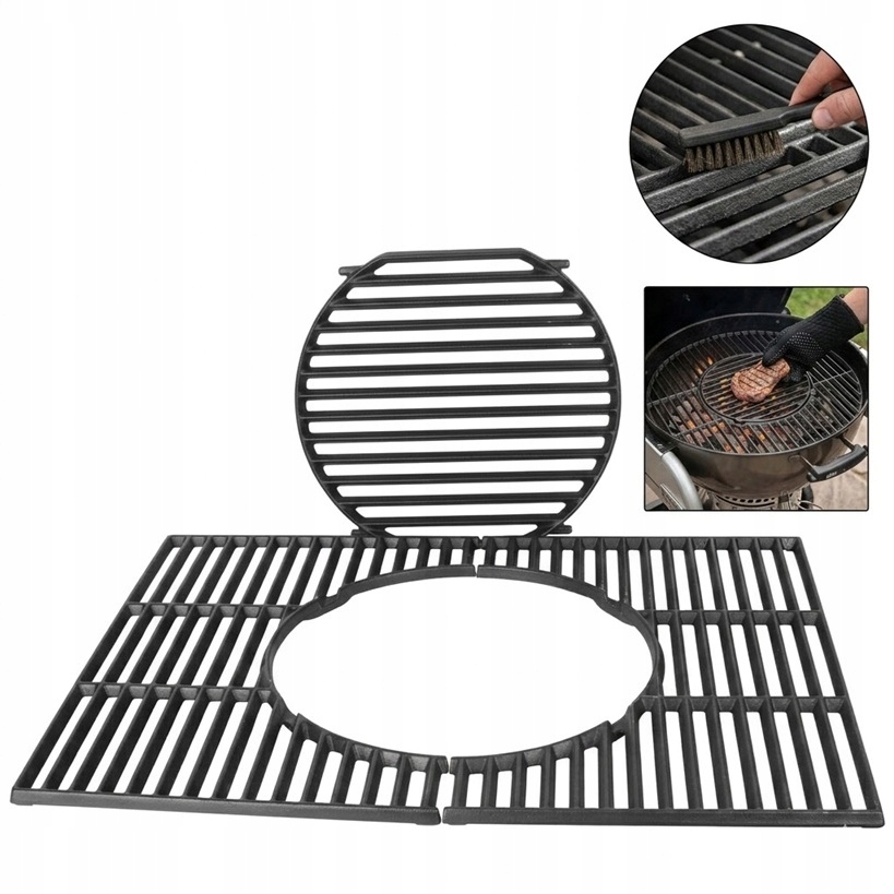 Ruszt do grillowania okrągły, zdejmowany WELL GRILL 10,2x5,1 cm zdjęcie 9