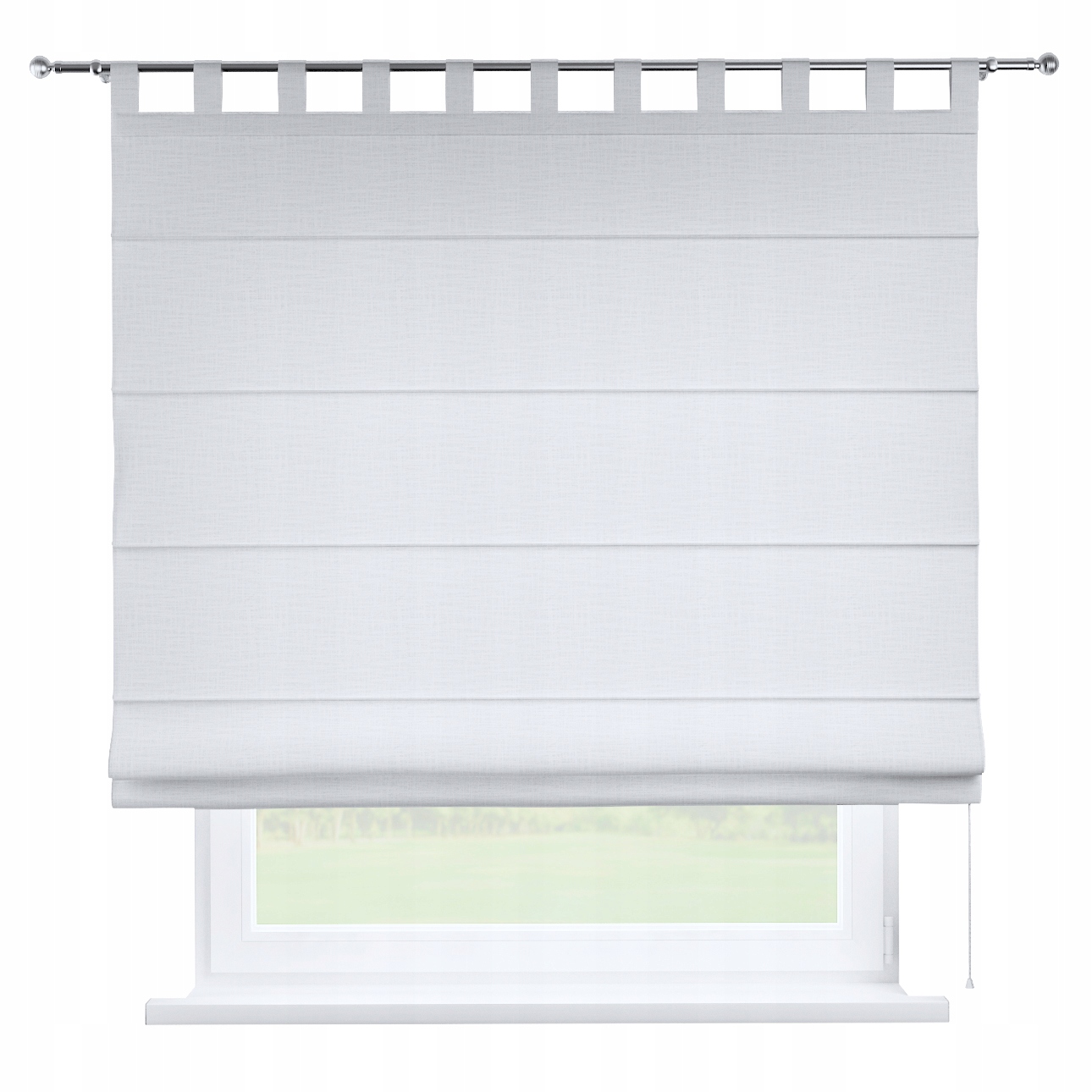 Hotová rímska roleta Verona 130x170 cm biela