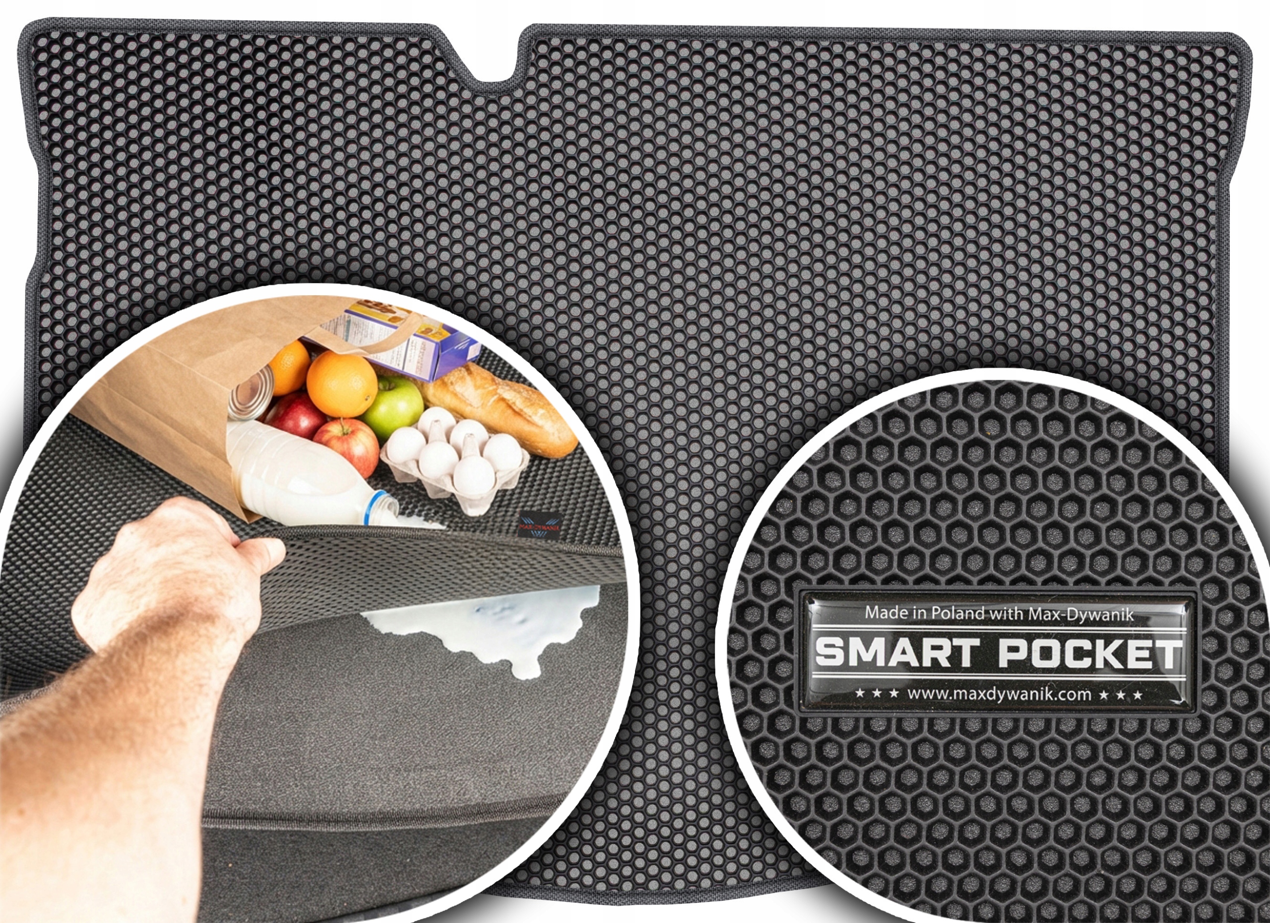 Citroen C3 II Hatchback 2009-2016 Vložka do kufru Eva Smart Pocket