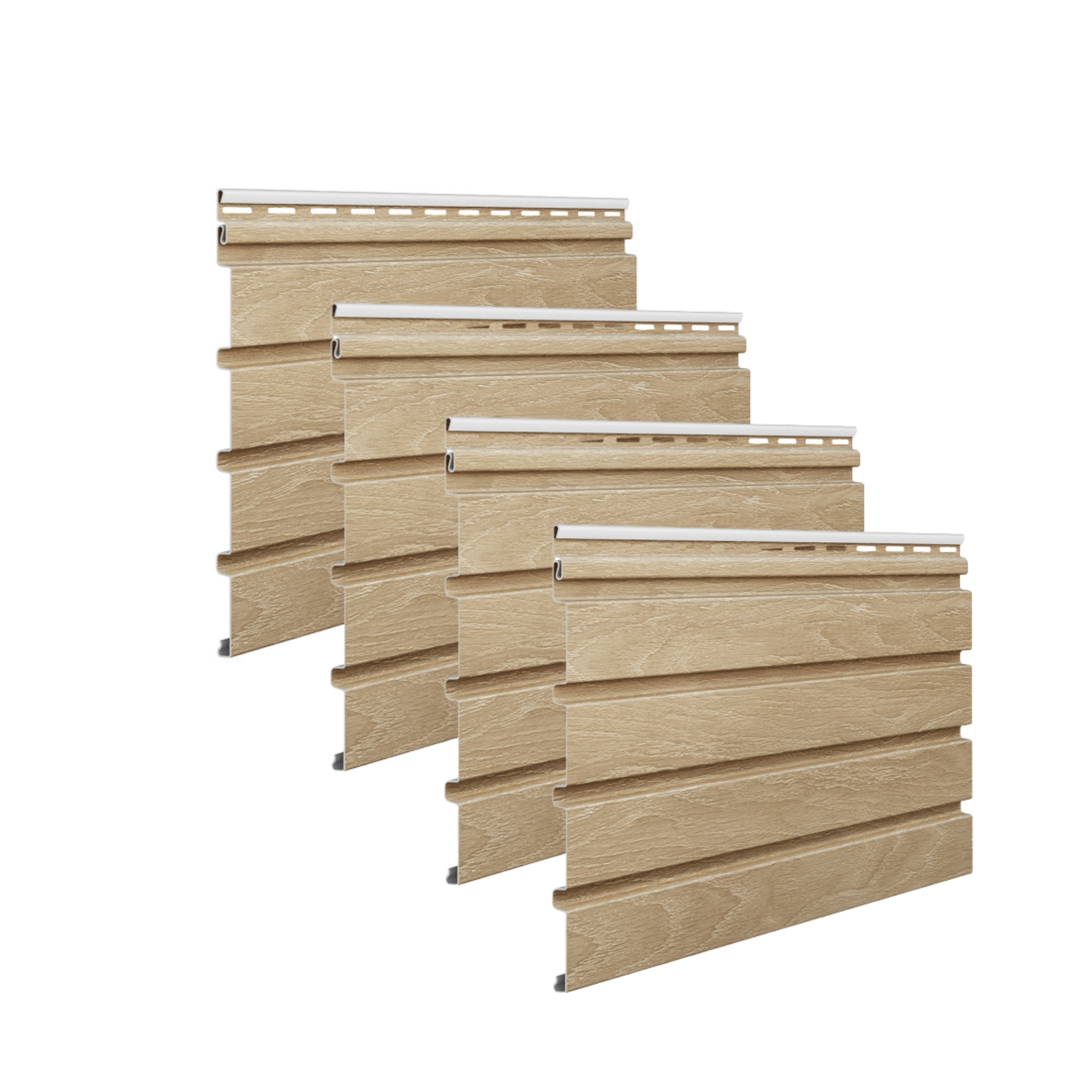 Vnější fasádní lamely 295 x 28,3 cm Lamel Vilo Fronto 4 ks