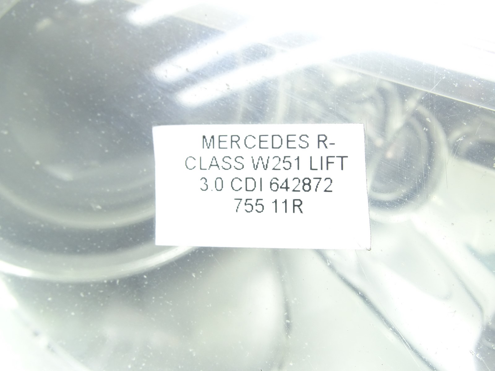 REFLEKTOR light XENON right front MERCEDES R W251 LIFT A2518203861