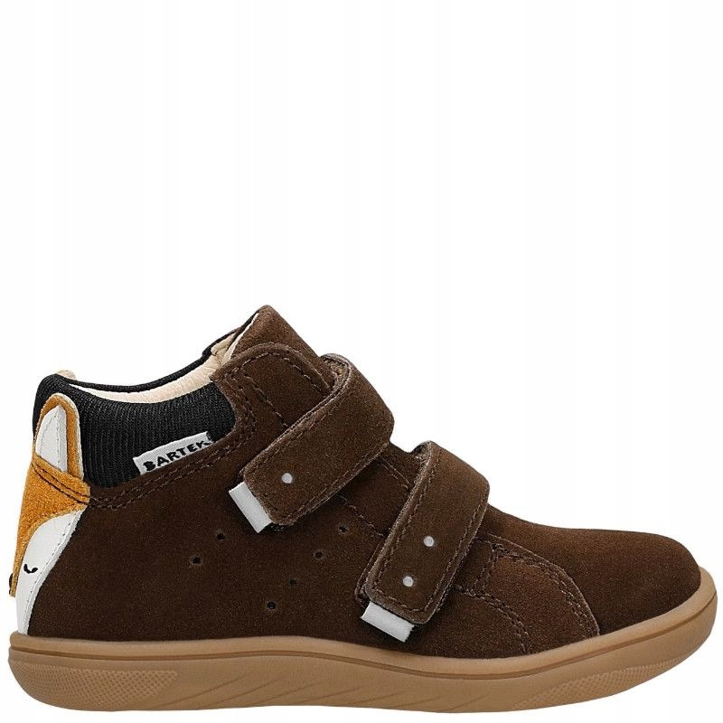 Bartek 8631863 buty wysokie trzewiki brązowe z liskiem dziecięce 32