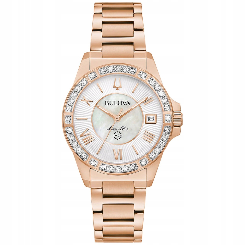 Dámské hodinky Bulova 98R295 růžové zlato