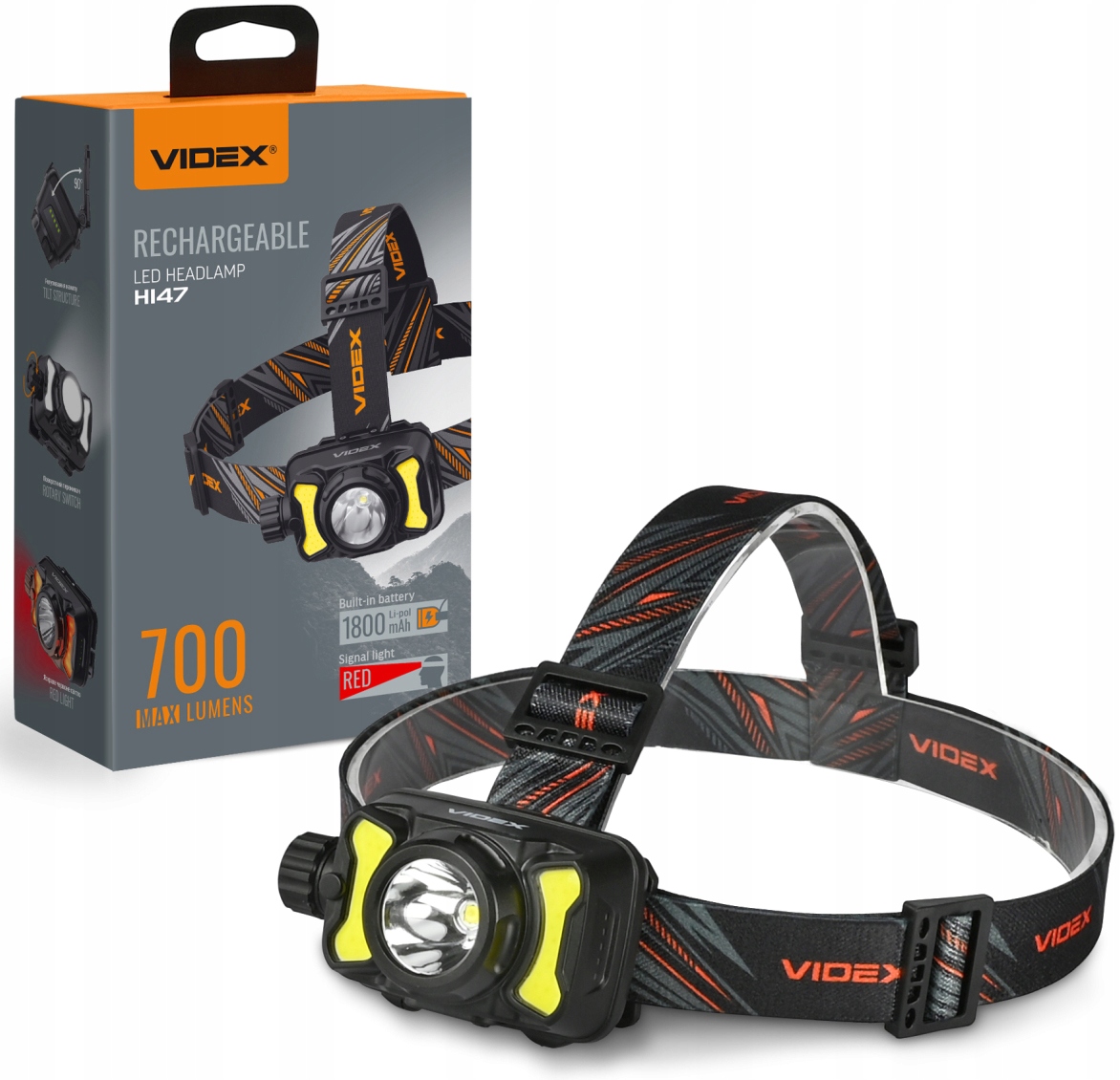 Latarka Czołowa Czołówka Led Cree XPG3 5W Cob 3W 700LM akumulator 1800mAh