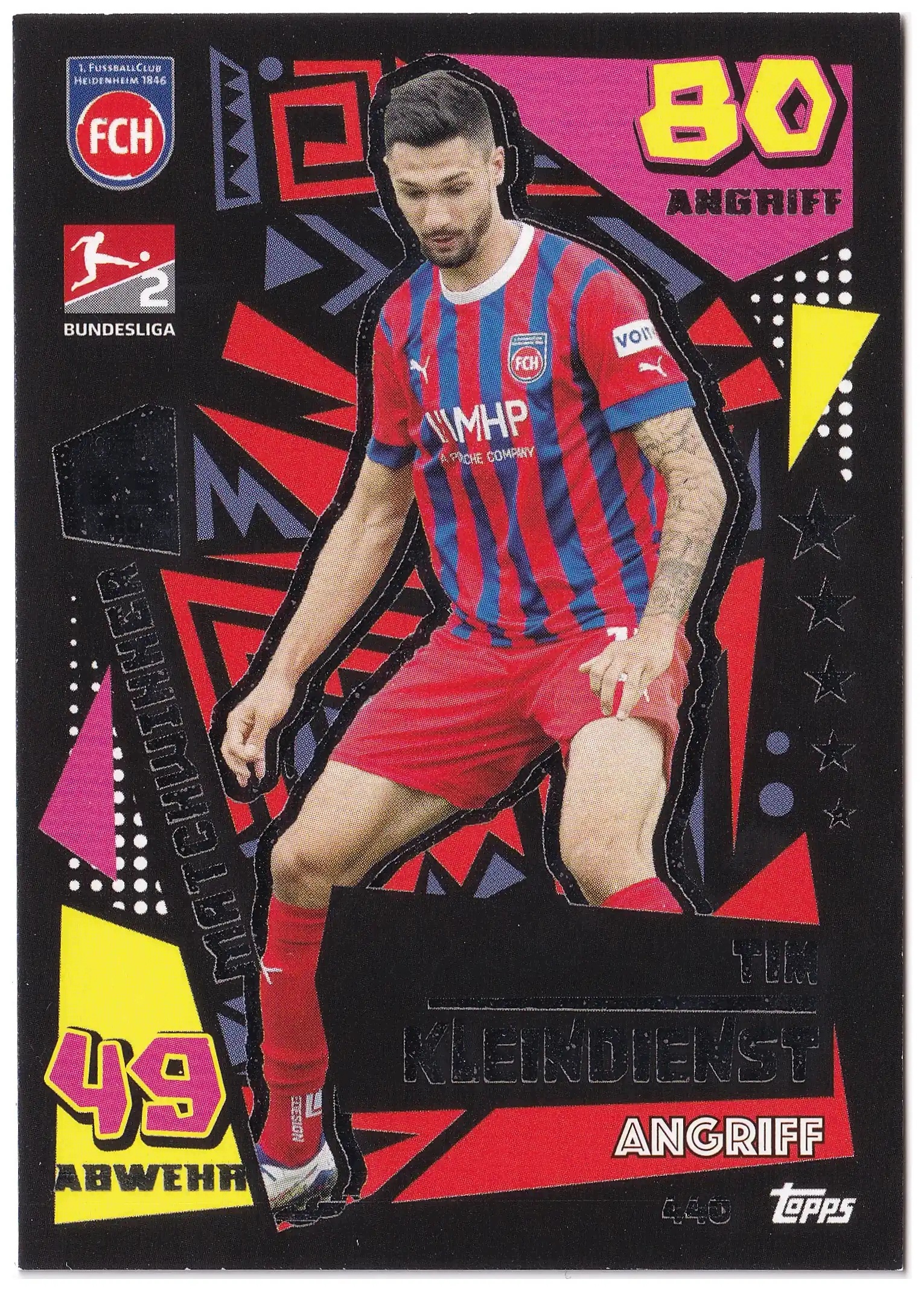 #440 Tim Kleindienst Topps Match Attax Bundesliga 2022-23 Matchwinner 2