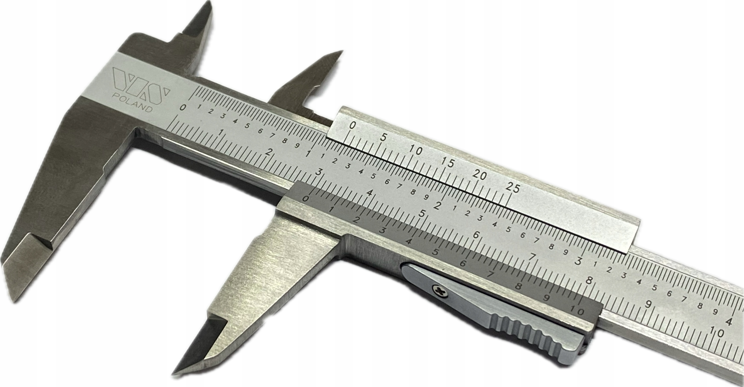 Suwmiarka noniuszowa analogowa VIS 150 mm 0,02 z przyciskiem Marka VIS