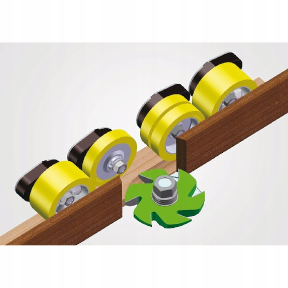 EASY Posuw materiału 4 rolkowy 400V POSUW ROLKOWY Ilość rolek 4
