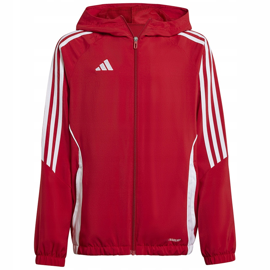Bunda adidas Tiro 24 Windbreaker Jr IM8800 červená 152 cm