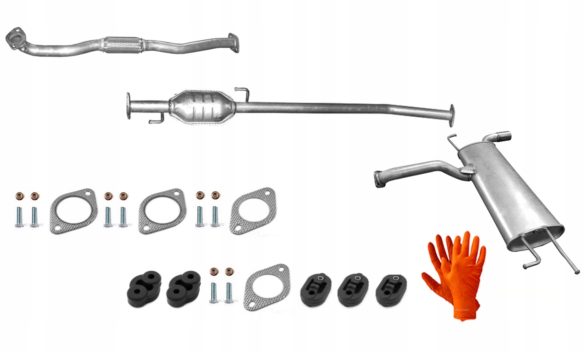 Hyundai Tuscon 2.0i 16V 2WD 104 kW (od roku 2004) Výfukový Systém