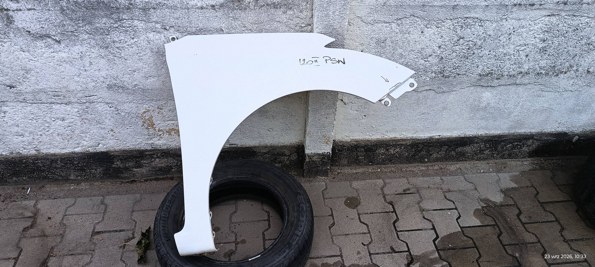 HYUNDAI I20 II fender right front front right PSW 2014