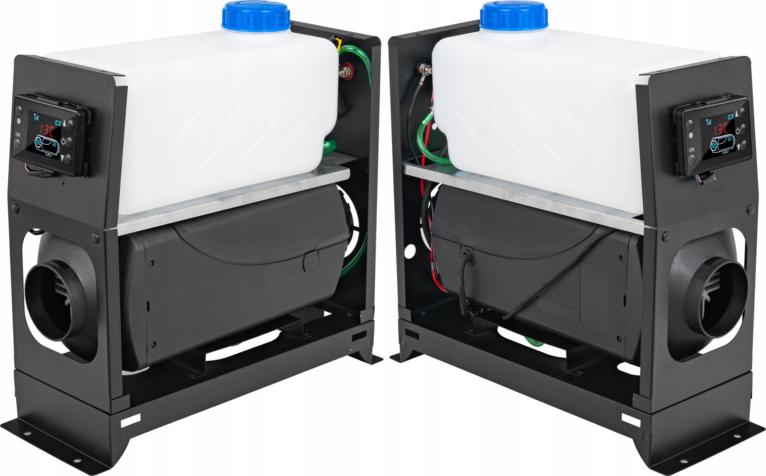 NAGRZEWNICA OLEJOWA HOALTE LCD 8kW DMUCHAWA PRZENOŚNA OGRZEWACZ AUTA GARAŻU Rodzaj olejowa