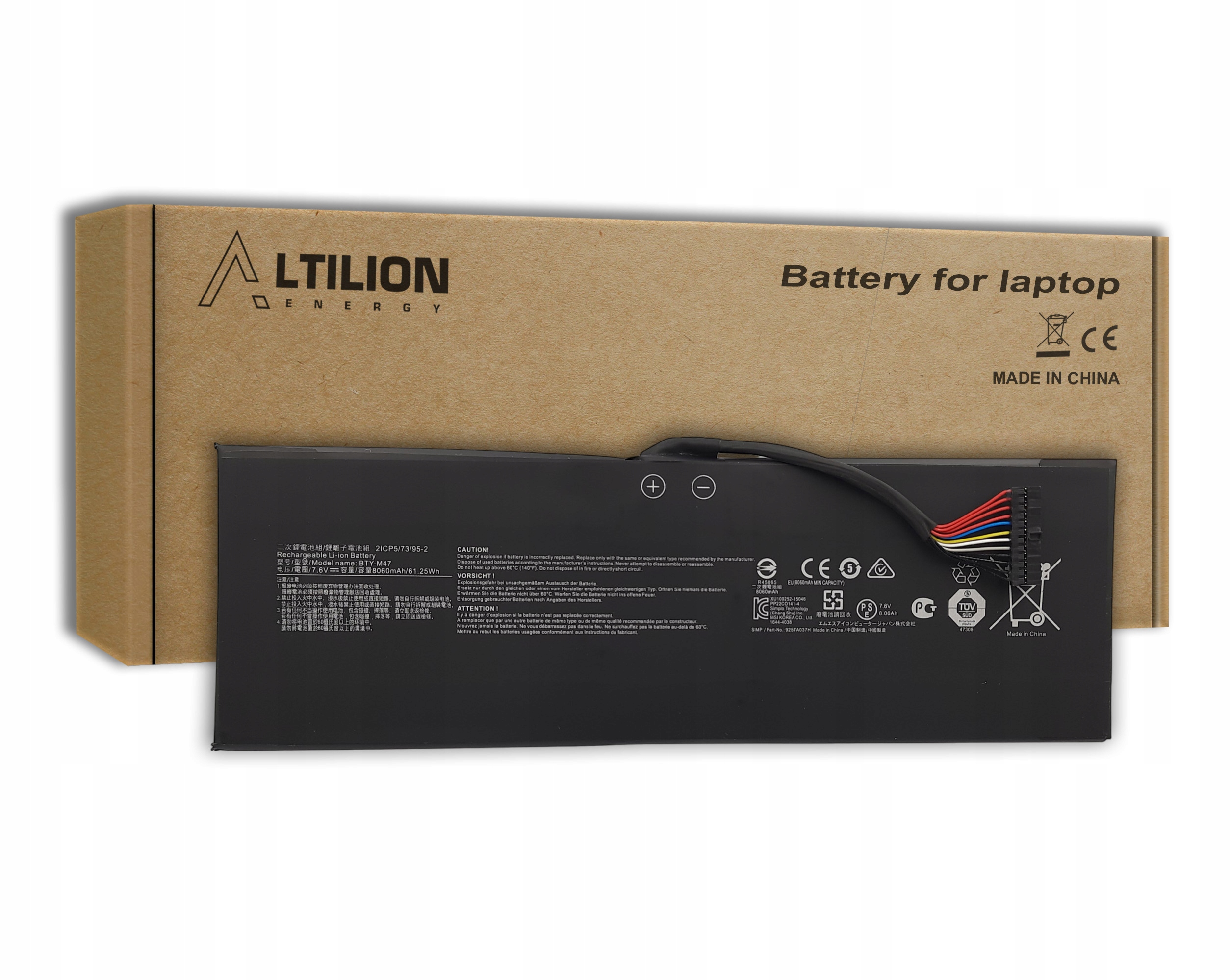 Baterie Altilion Energy BTY-M47 kompatibilní s Msi