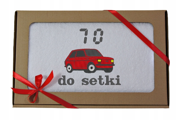 

Ręcznik Urodziny 18 20 30 40 50 60 70 Fiat 126 p