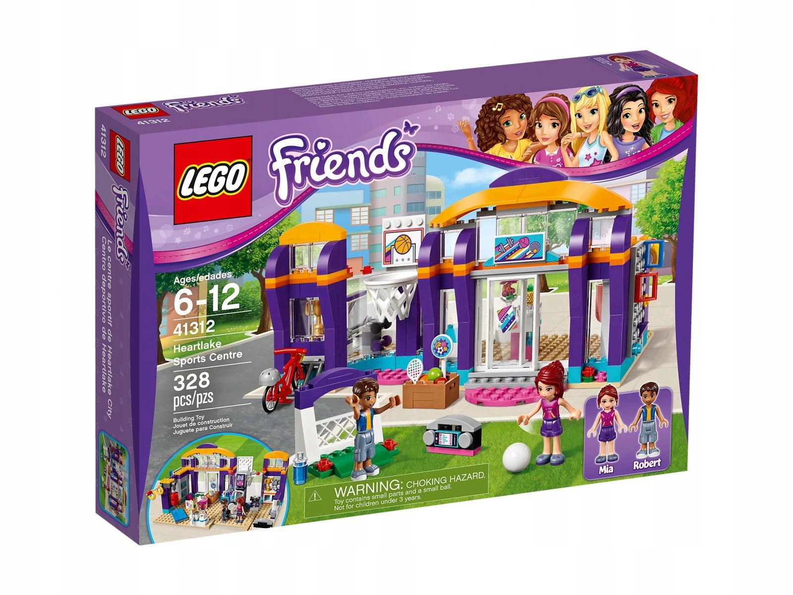 Lego 41312 Friends Centrum sportu w Heartlake
