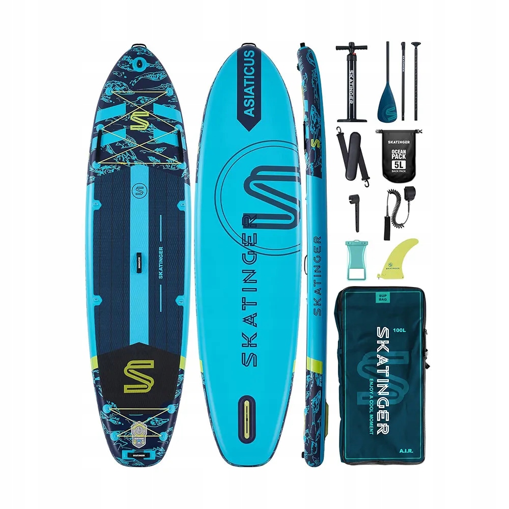 Deska Sup Skatinger Asiaticus 350x85x15 cm (11'6'') yoga