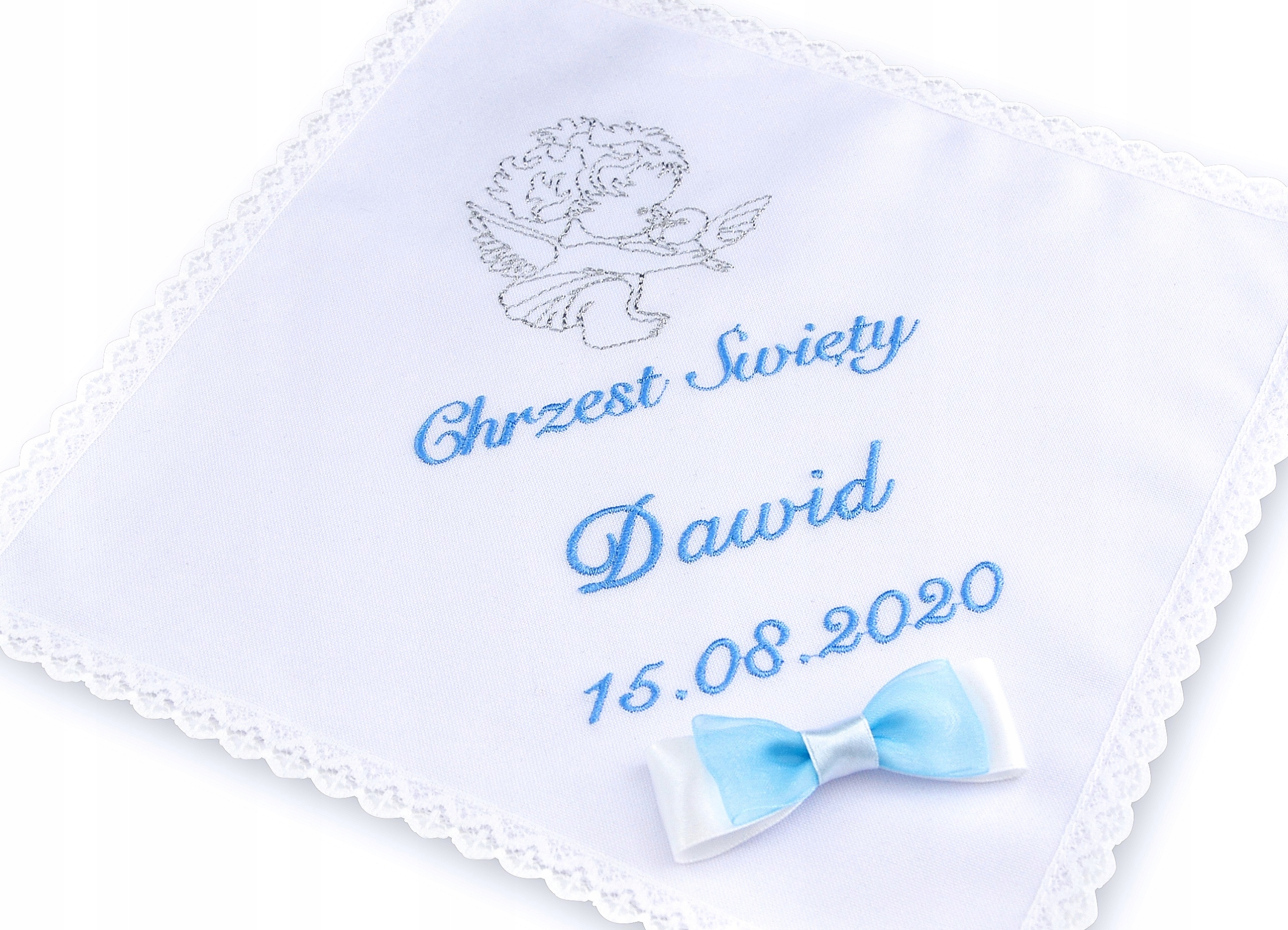 

Chrzest Szatka do chrztu haftowana Haft krzyżmo B