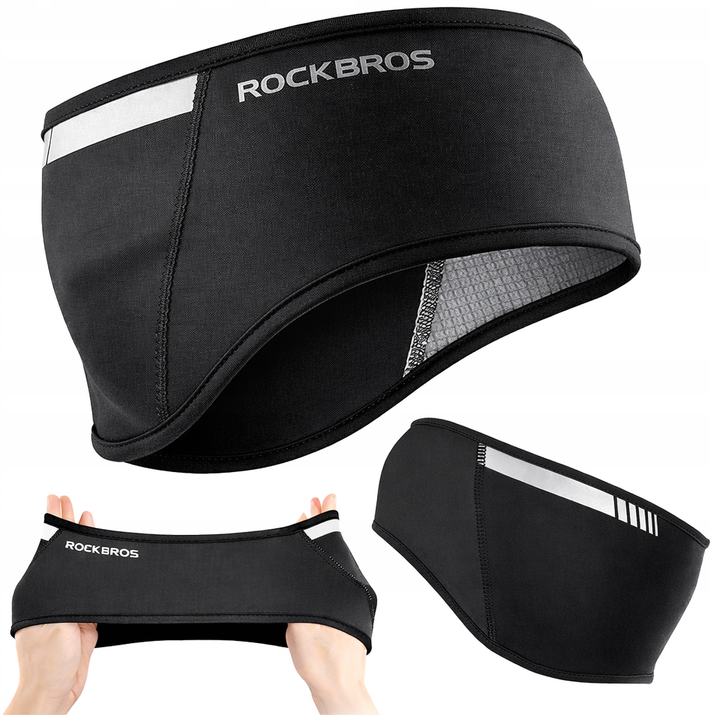 OPASKA NA GŁOWĘ USZY DAMSKA MĘSKA POD KASK NA ROWER NARTY DO BIEGANIA