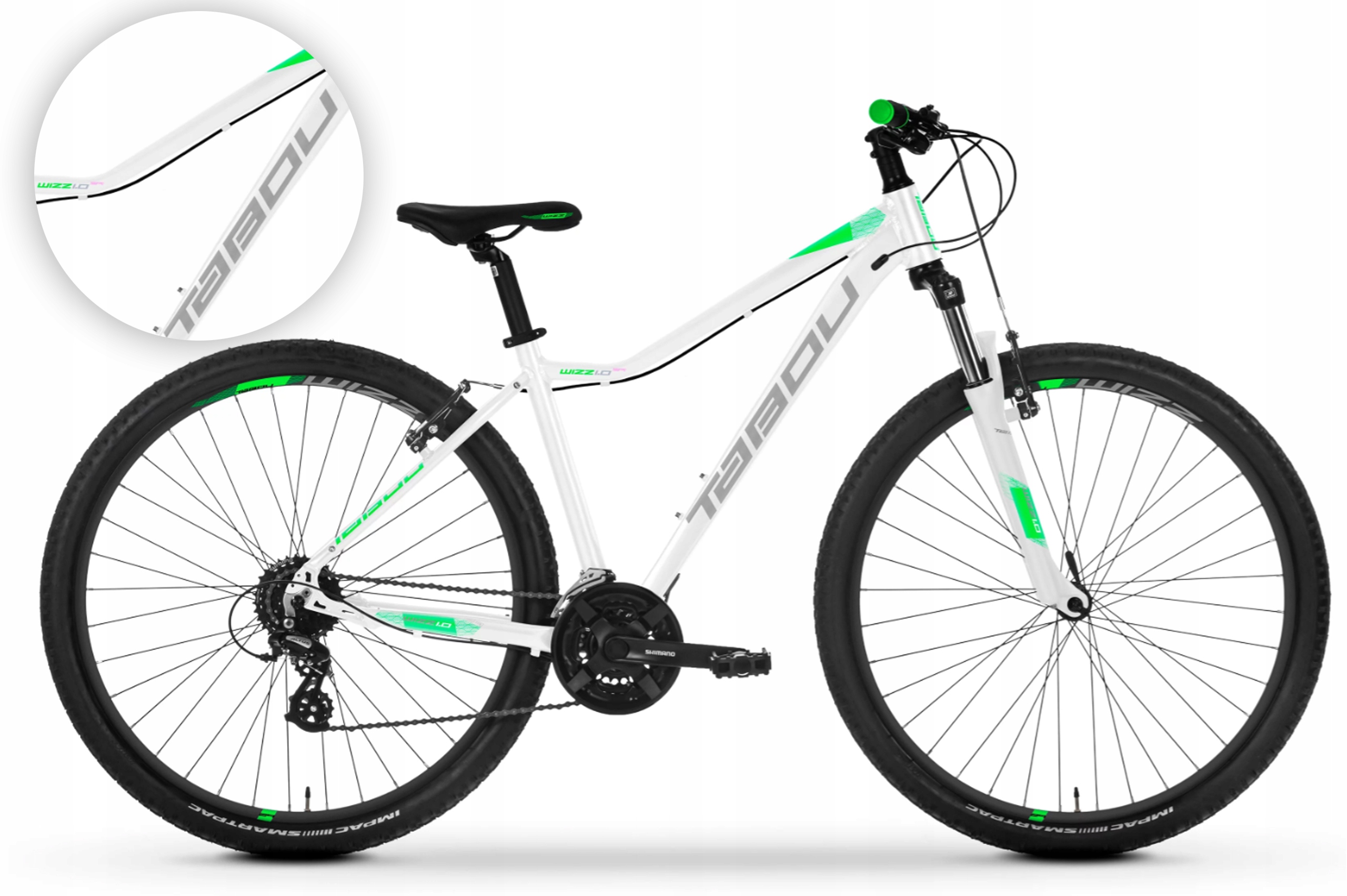 Rower Mtb 29" Tabou Wizz 1.0 rama 16" biały R22