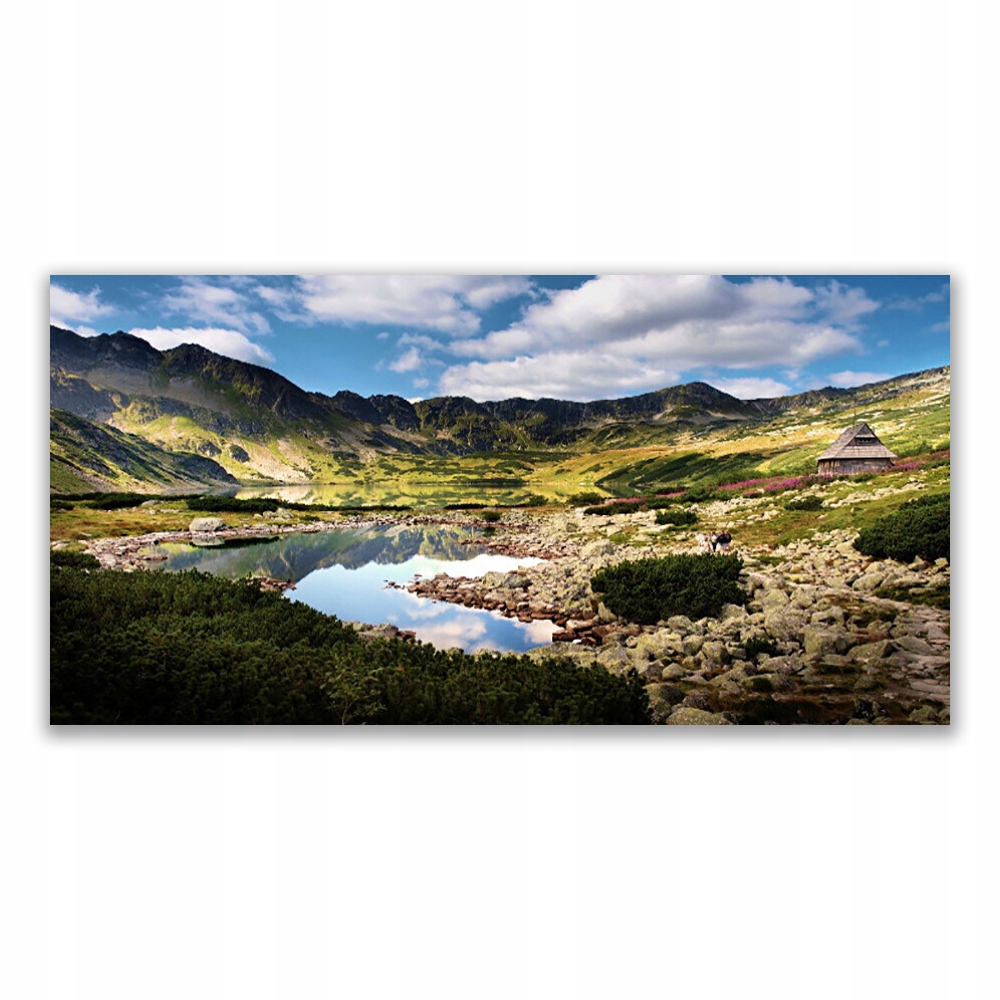 

Fotoobraz nowoczesny 120x60 Góra Jezioro Krajobraz