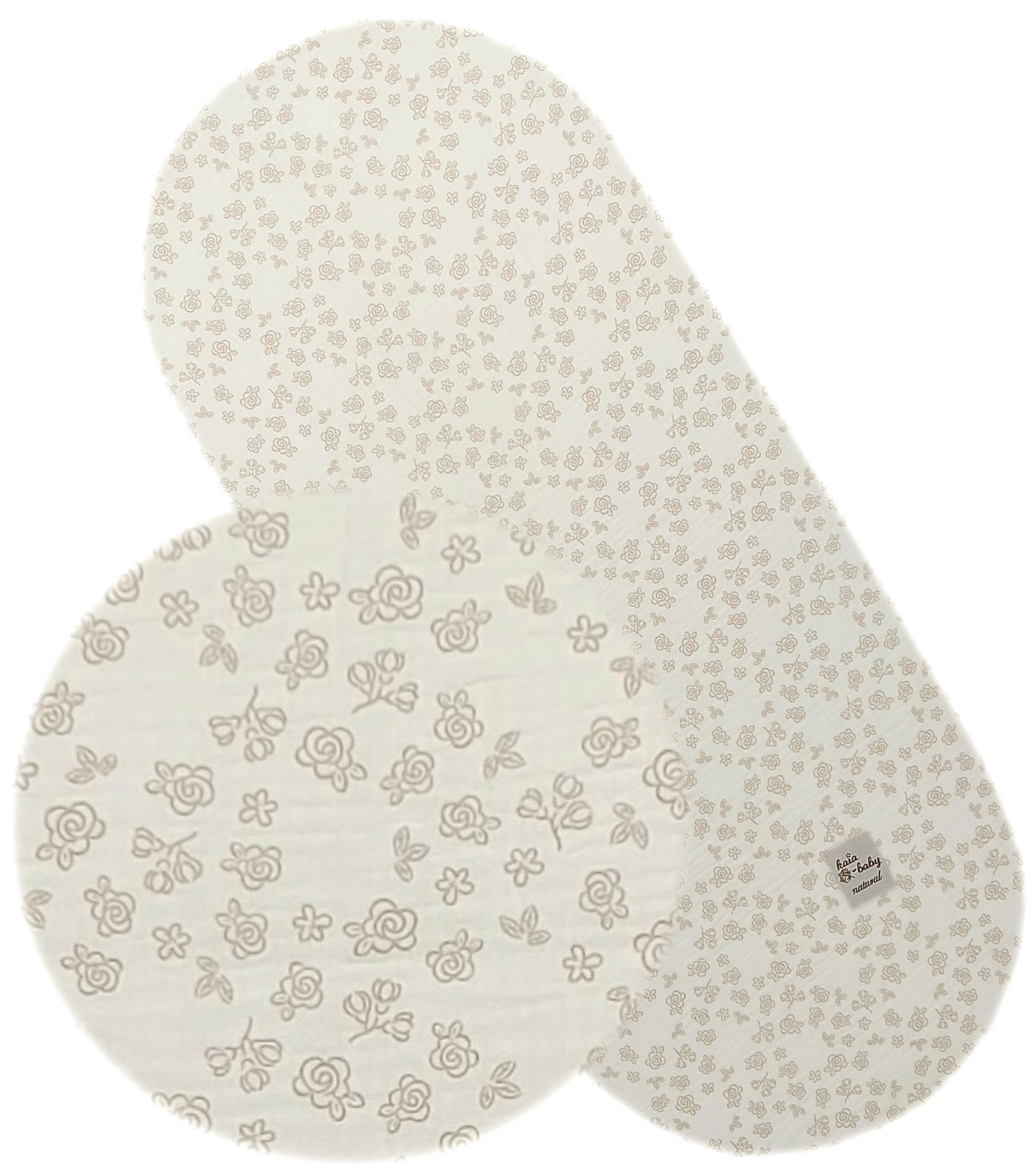 PRZEŚCIERADŁO DO WÓZKA GONDOLI MUŚLINOWE - ROSES