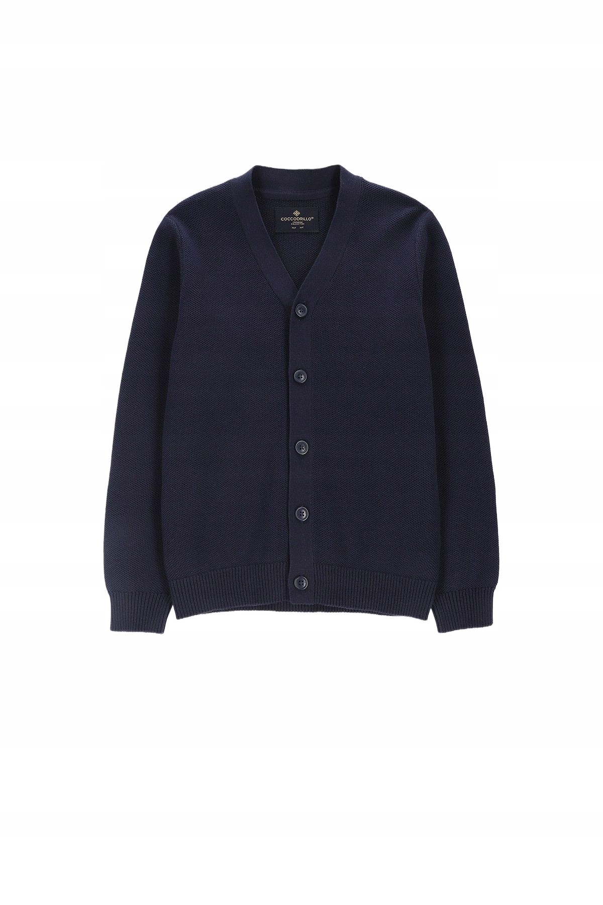 Sweter Rozpinany Chłopięcy Elegancki Granatowy Komunia Coccodrillo WC6
