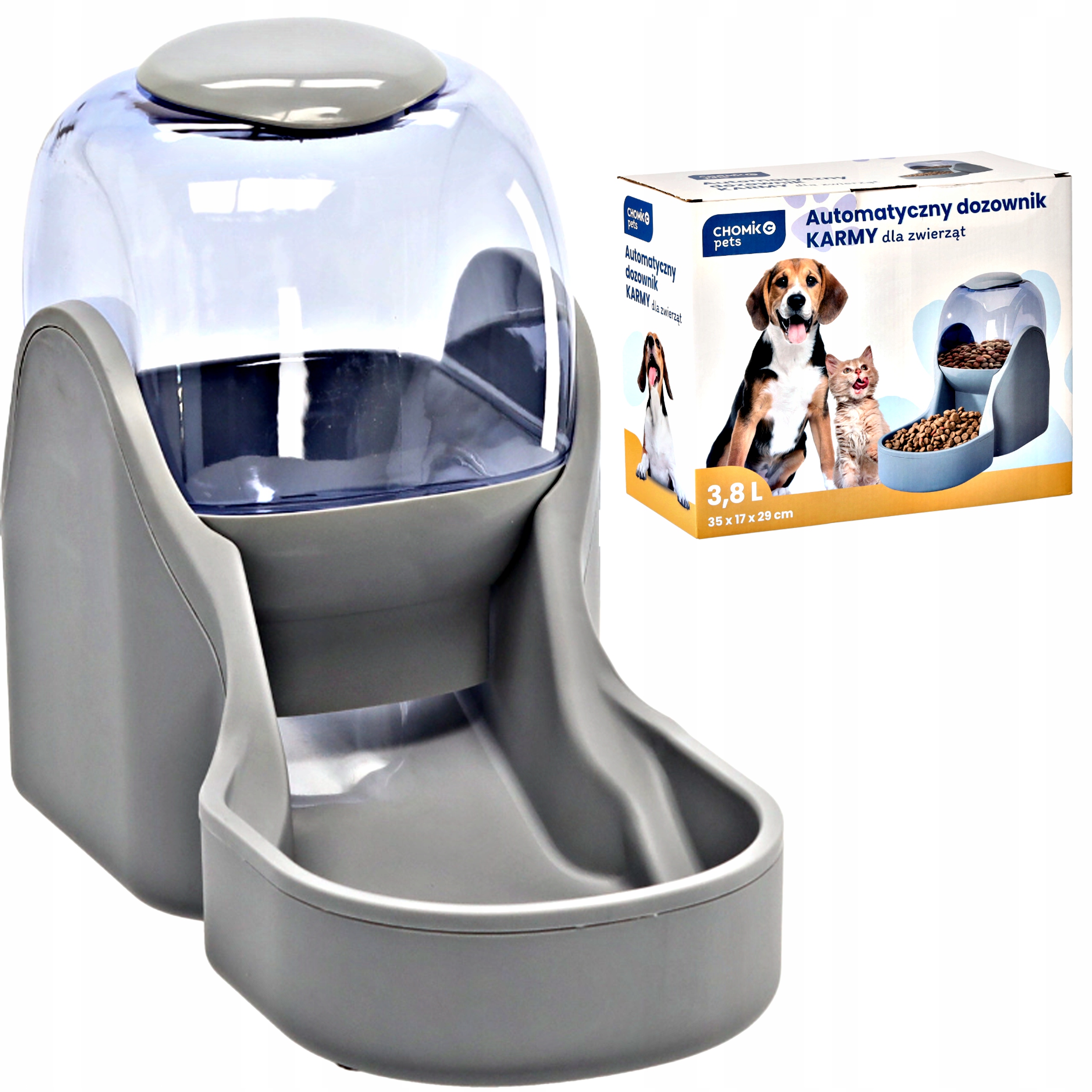 Automatický Dávkovač Dávkovač Krmiva Miska Pro Psa Kočku 35X17X29 CM