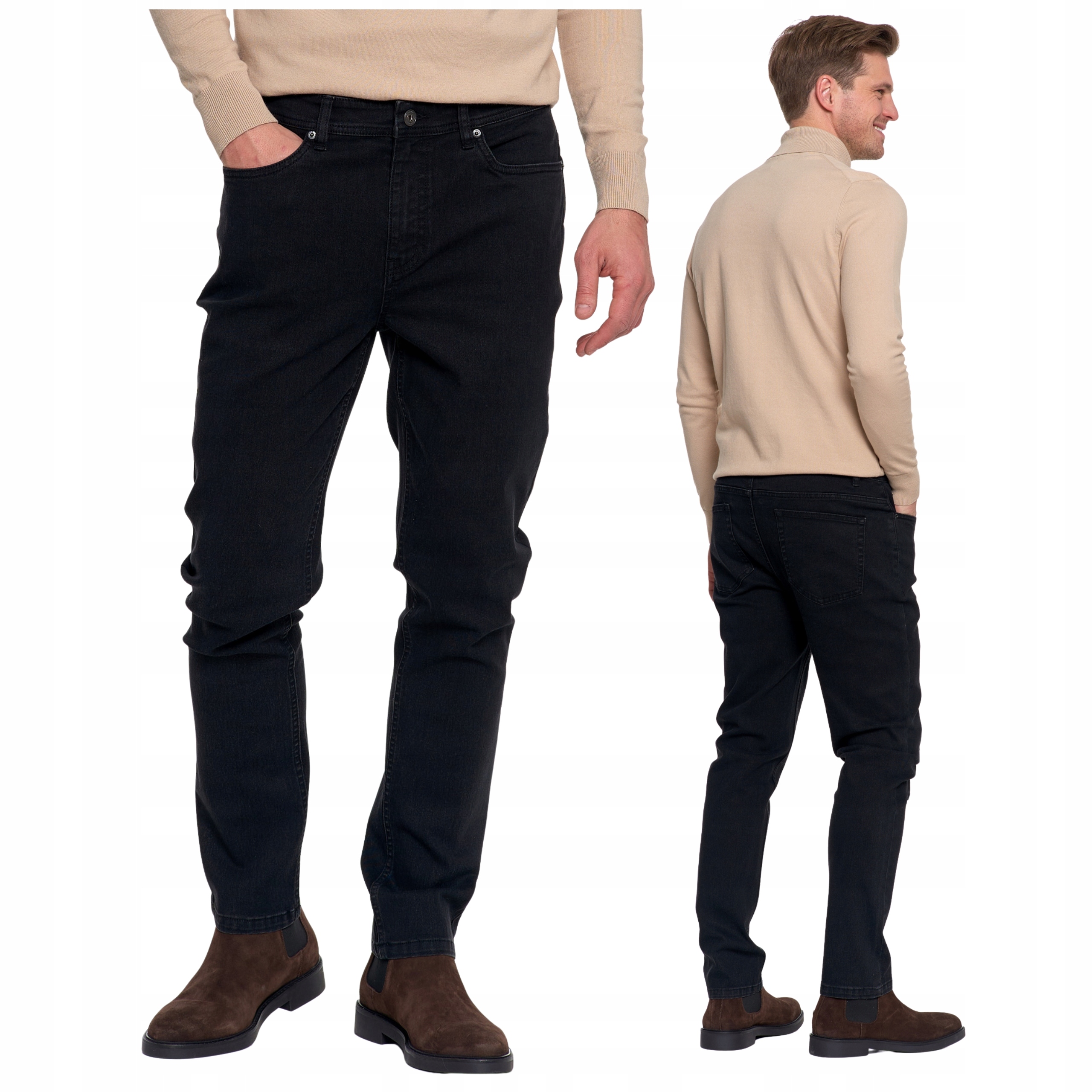 Pánské Džínové Kalhoty, Klasické Rovné Nohavice, Módní Moraj 33