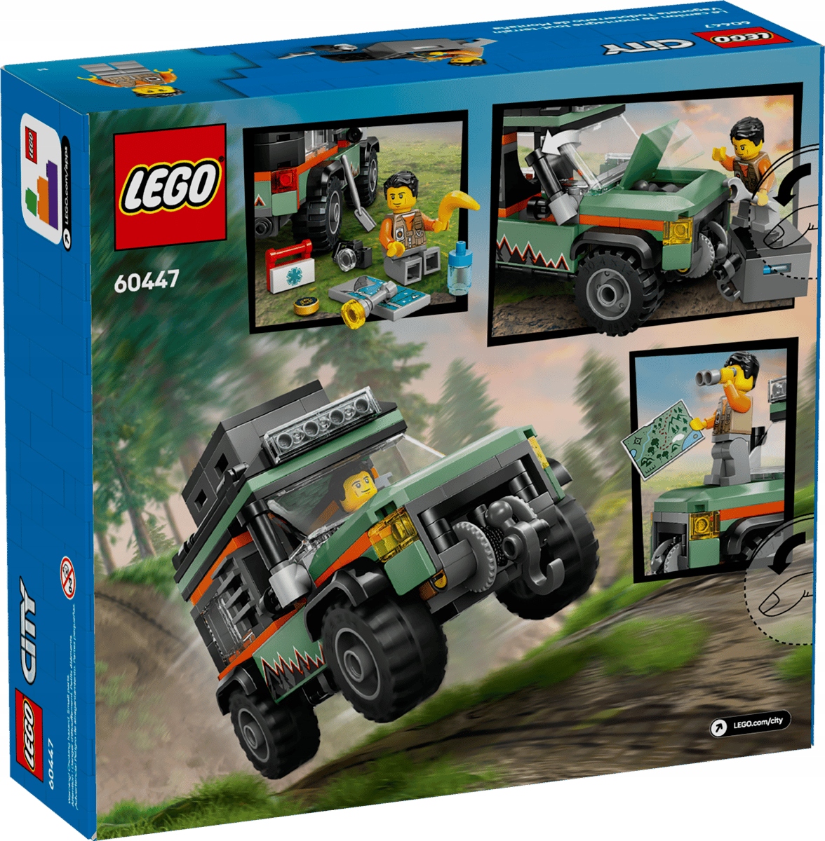 Lego City 60447 Horská Výprava Sada Terénní Kamion 221 Kostek 6+