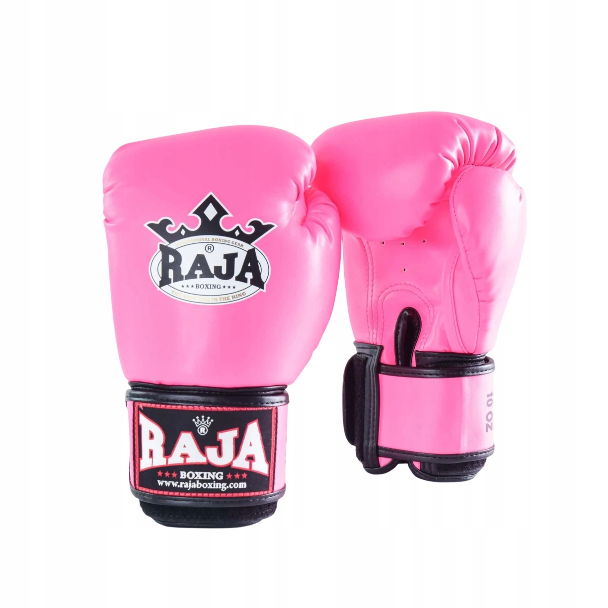 rękawice bokserskie Raja Standard synthetic leather 12OZ Różowy