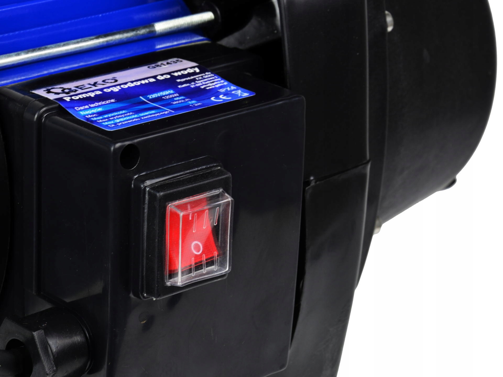 GEKO POMPA POWIERZCHNIOWA OGRODOWA DO WODY STUDNI HYDROFOR 1200W G81435 Pojemność hydrofora 1 l