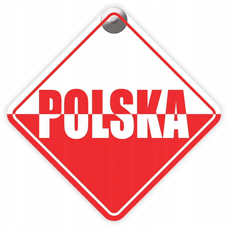 

Polska Flaga Przyssawka Na Szybę Do Samochodu