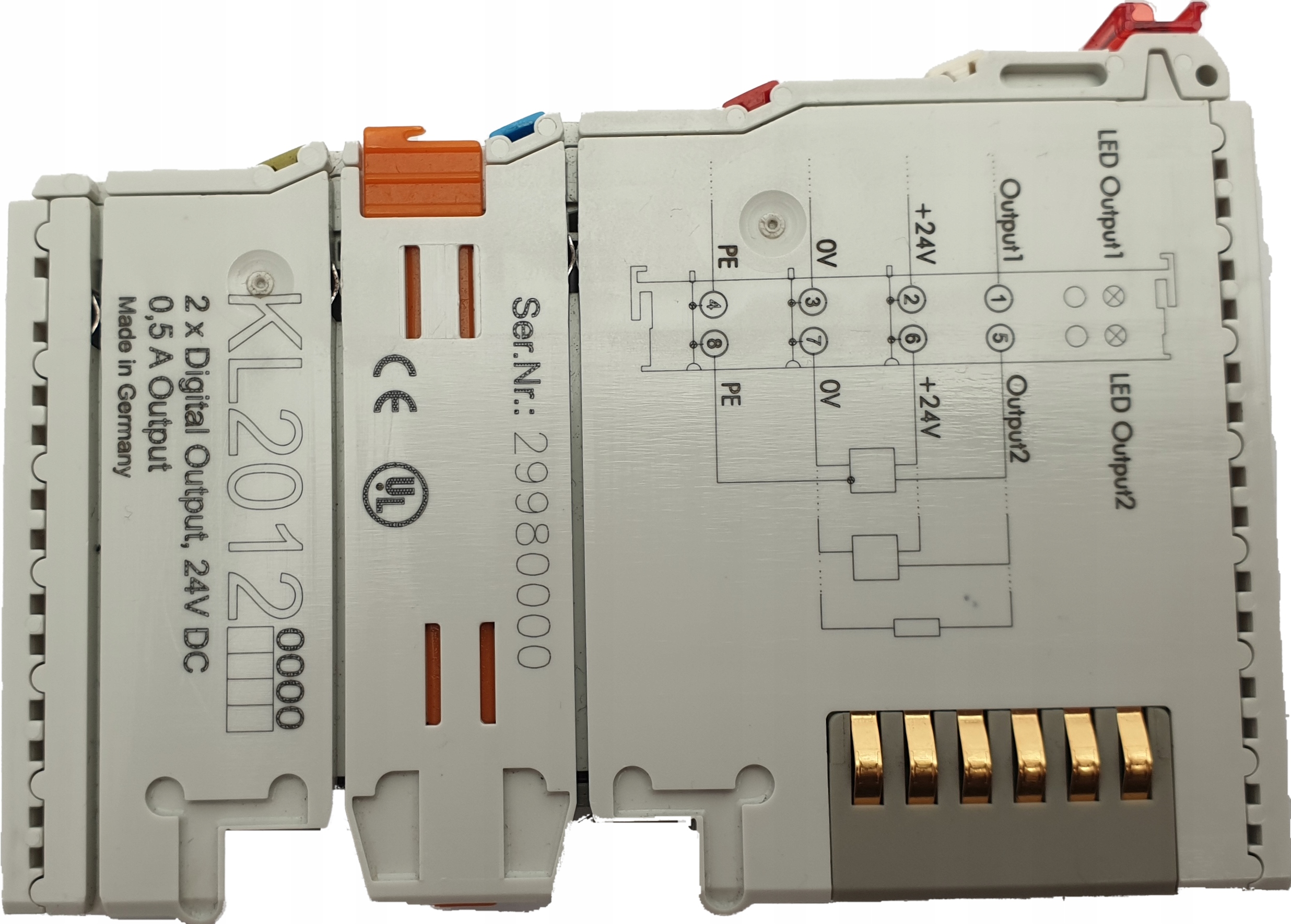 Moduł karta PLC BECKHOFF KL2012 2x digital output (BECKHOFF KL2012 2x