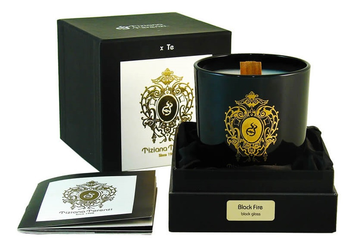 Tiziana Terenzi Black fire vonná svíčka 170 g