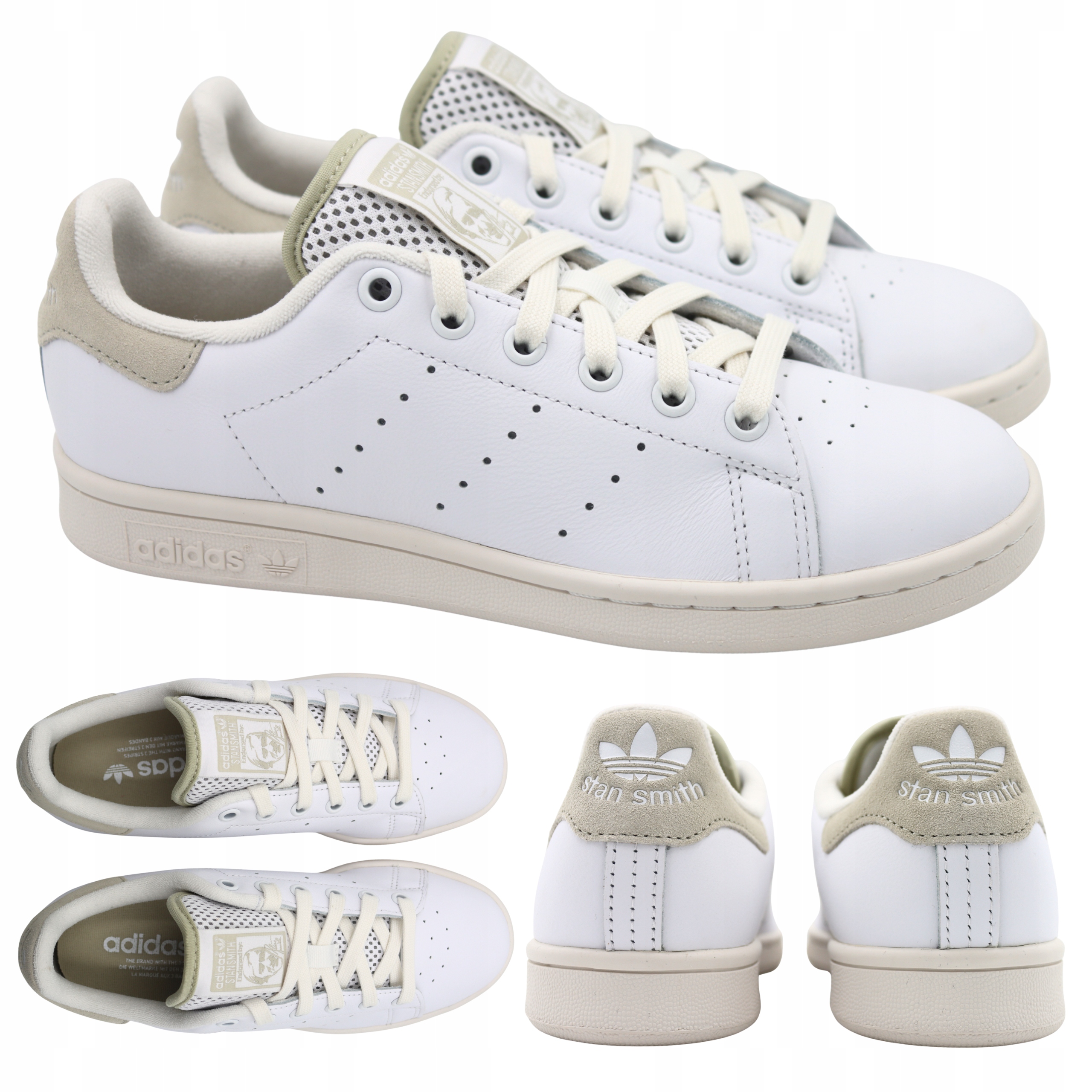 Dámské Sportovní Bílé Lehké Boty Adidas Stan Smith IG1325 vel.