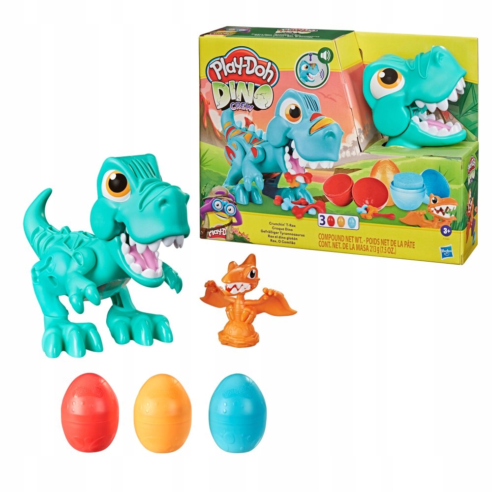 

Play Doh Ciastolina Zestaw Przeżuwający Dinozaur