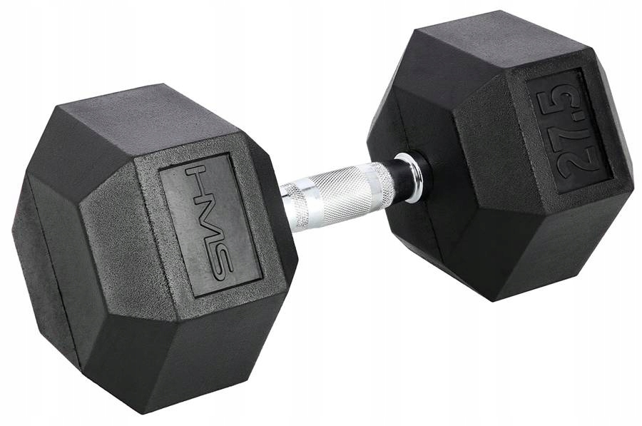 Hantla Heksagonalna Gumowana Ciężarek 27,5 kg HMS Rodzaj powlekane/gumowane