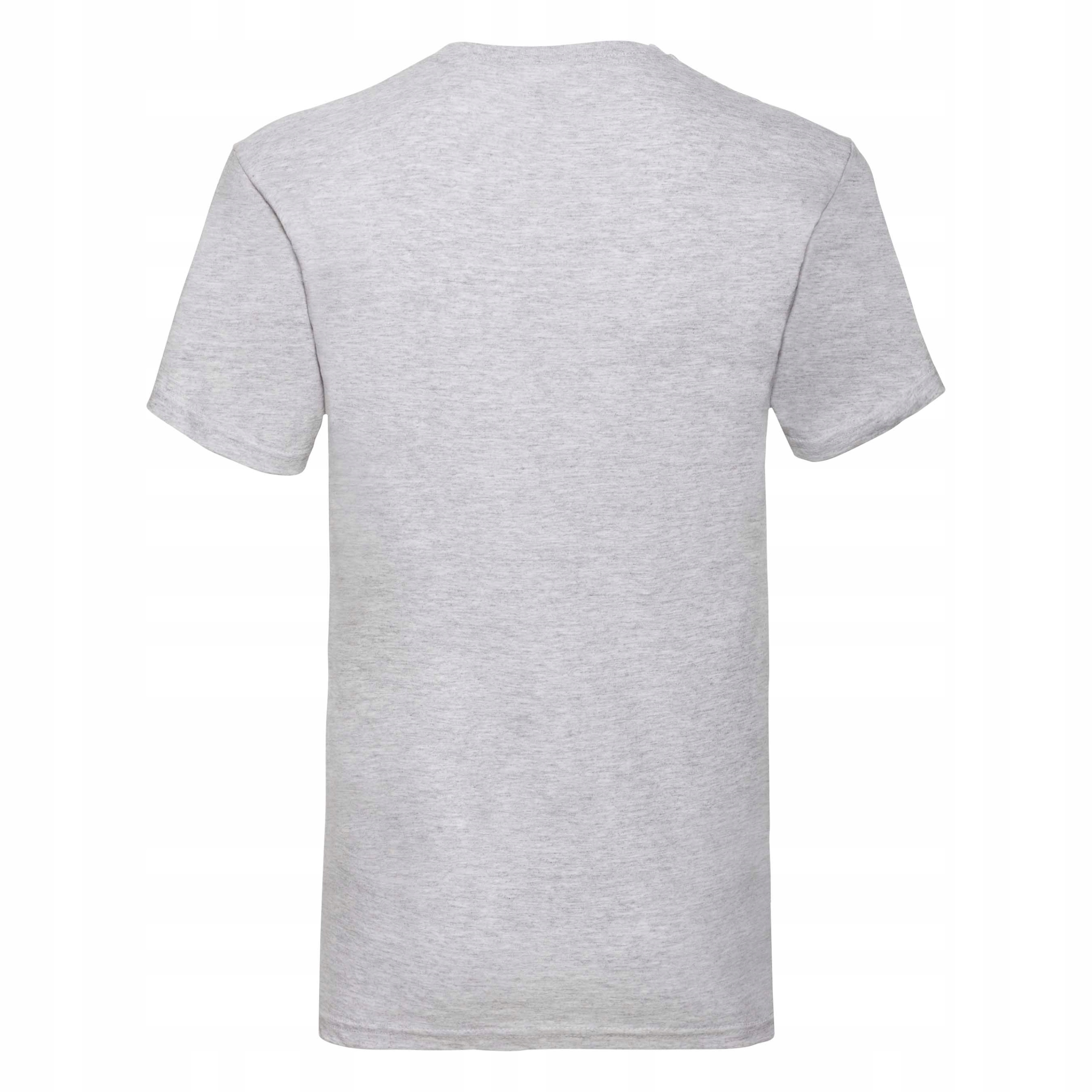FRUIT OF THE LOOM T-SHIRT MĘSKI V HEATHER GREY L Kod producenta 61-066-0