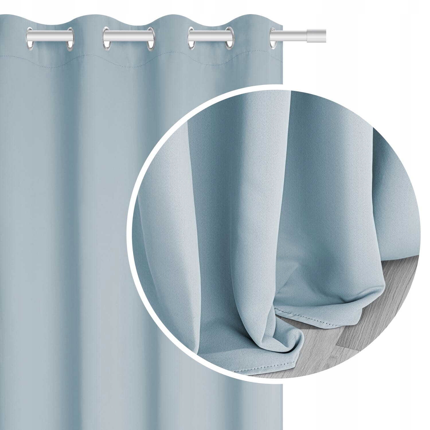 ZASŁONY ZACIEMNIAJĄCE KÓŁKA PRZELOTKI 140x195 HOLD