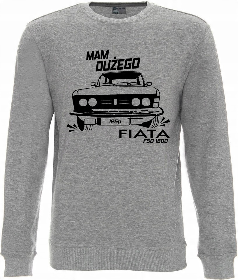 

Bluza męska Fiat 125p Fso Kant na prezent - XXL